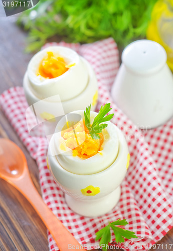 Image of boiled eggs