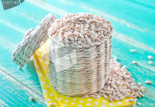 Image of raw wheat