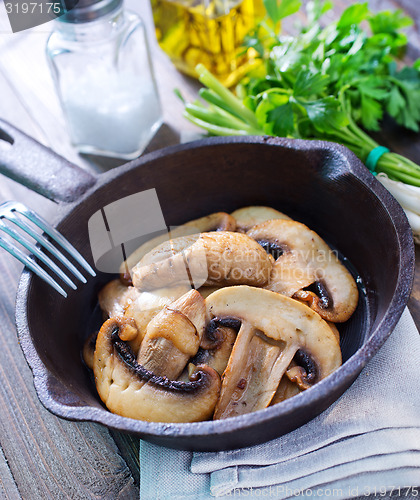 Image of fried mushroom