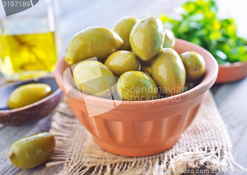 Image of green olives