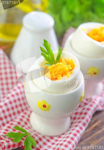 Image of boiled eggs