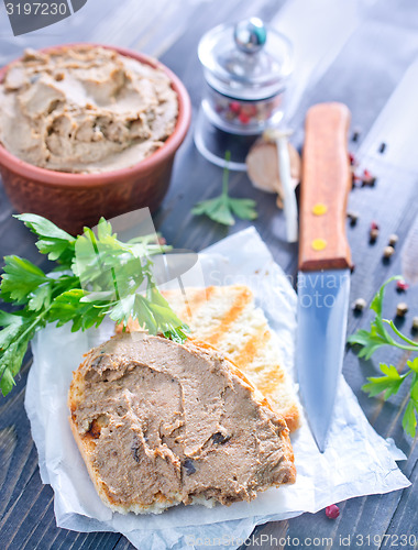 Image of pate and bread