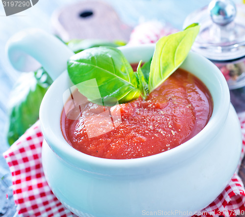 Image of tomato sauce