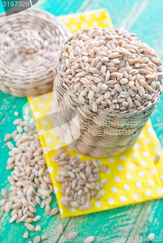 Image of raw wheat