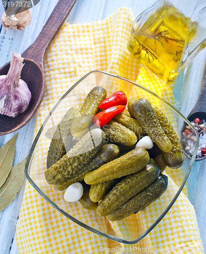Image of pickled cucumbers