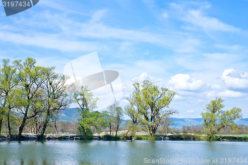 Image of lake in Crimea