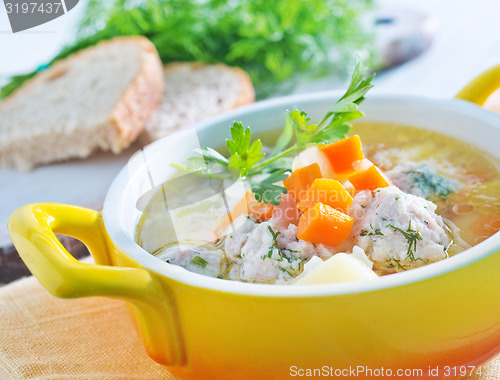 Image of fresh soup