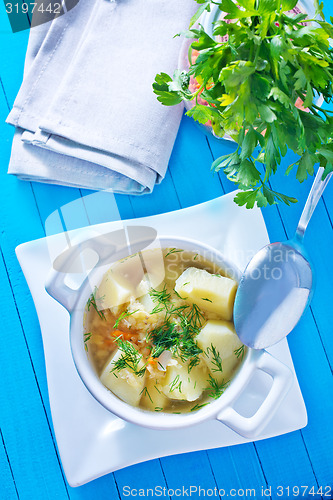 Image of fresh soup