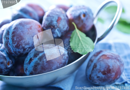 Image of fresh plums