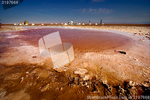 Image of chott el jerid,tunisia