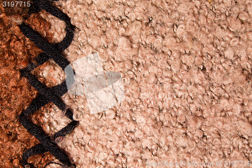 Image of Part of the surface of warm sweaters. macro