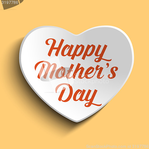 Image of Happy Mother Day Heart Background