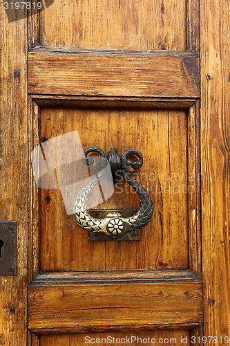 Image of old door knocker