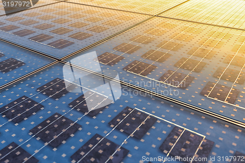 Image of Solar Panel Texture