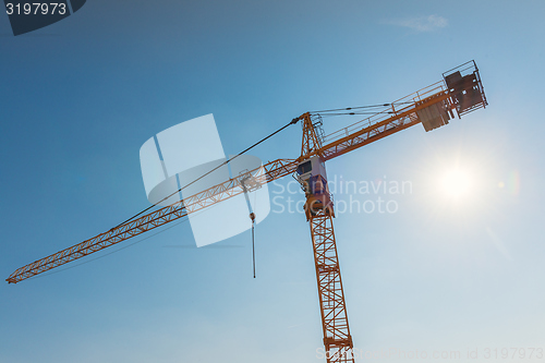 Image of Industrial cargo crane