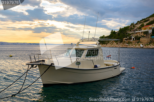 Image of Sail of a sailing boat