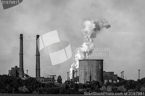 Image of Chimney of a Power plant