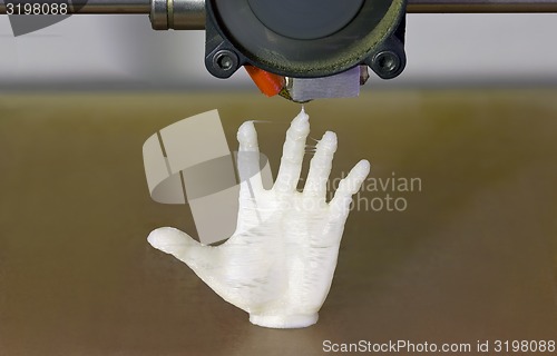 Image of 3D Printing Human Hand