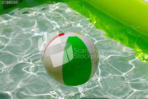 Image of Ball in the water