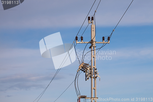 Image of electric lines