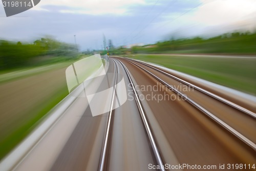 Image of Rails blur