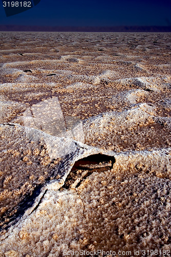 Image of chott el jerid,salt lake