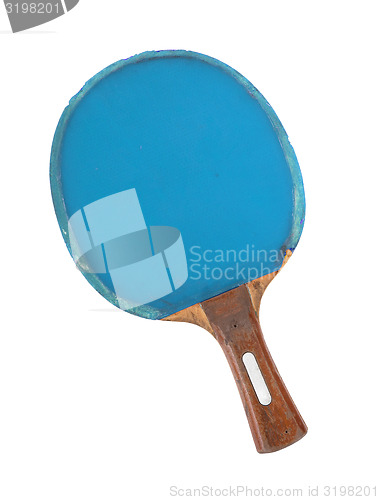 Image of Pingpong racket isolated on white background