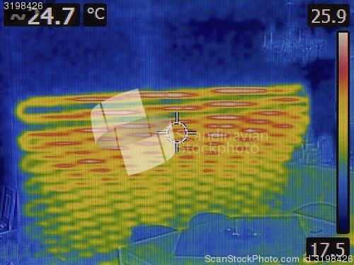 Image of Under Wall Heating Thermal image