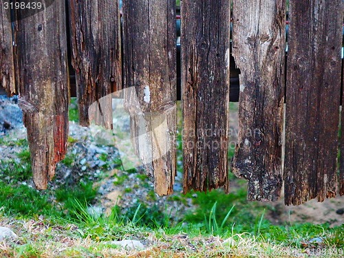 Image of Desolate fence