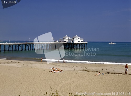 Image of Malibu beach