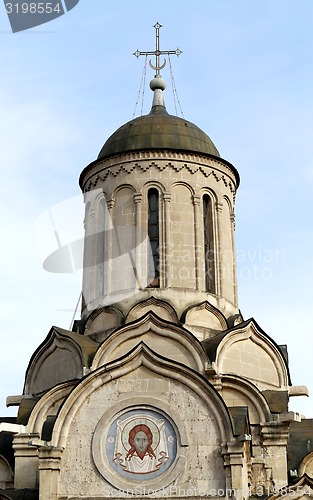 Image of Dome Orthodox monastery  