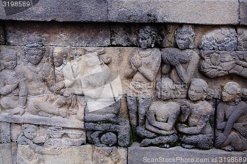 Image of Borobudur Temple, Java, Indonesia.