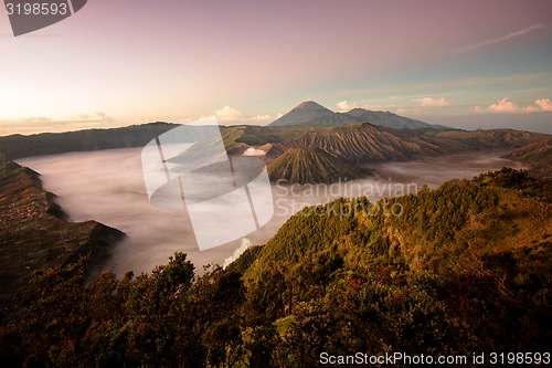 Image of Bromo volvano in Indonesia