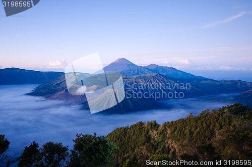 Image of Bromo volvano in Indonesia