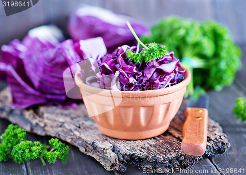 Image of blue cabbage