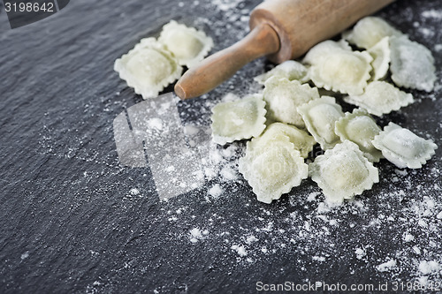 Image of Freshly Made Homemade Ravioli