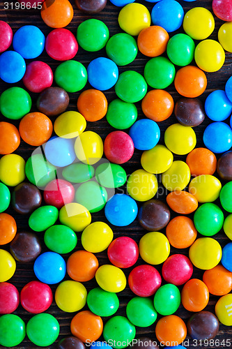 Image of color candy