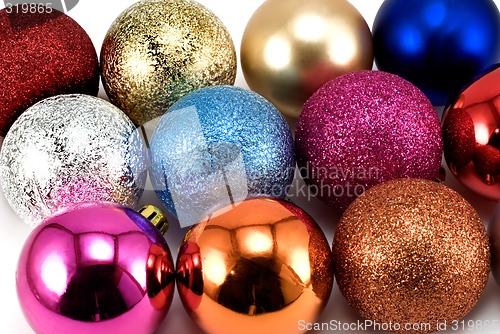 Image of Christmas-tree decorations