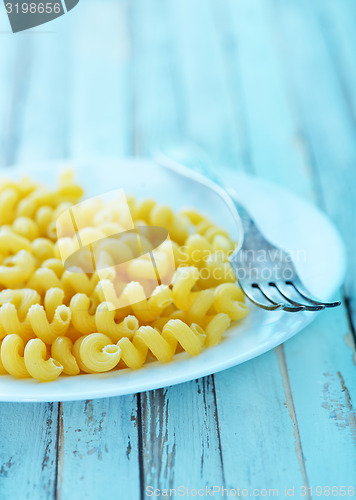 Image of raw pasta