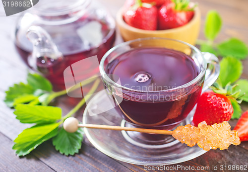 Image of strawberry tea