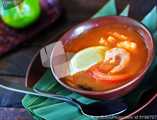 Image of tom yam soup