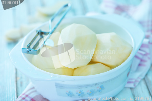 Image of raw potato