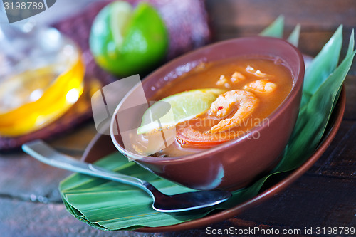 Image of tom yam soup