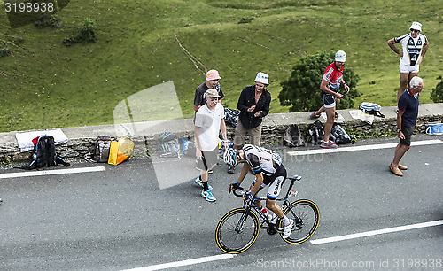 Image of The Cyclist Tom Dumoulin on Col de Peyresourde - Tour de France 