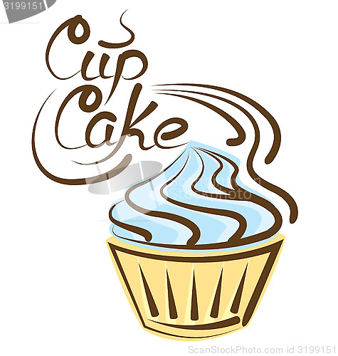Image of Vector Cupcake
