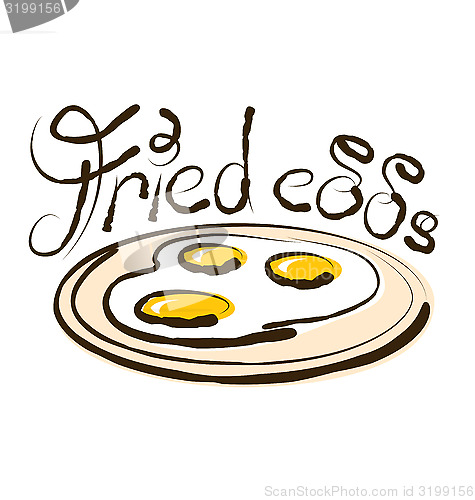 Image of Vector Fried Eggs