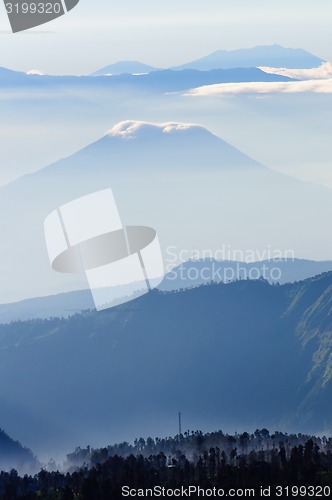 Image of Bromo volcano in Indonesia