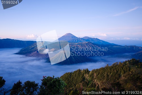 Image of Bromo volcano in Indonesia