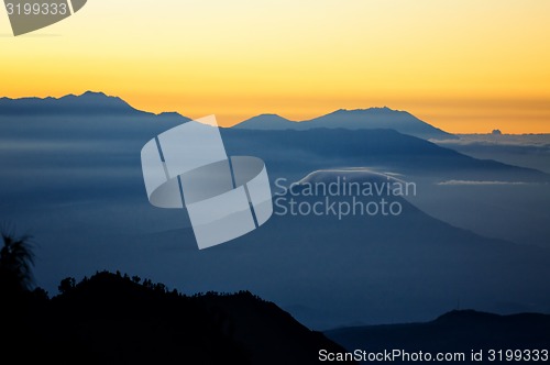 Image of Bromo volcano in Indonesia