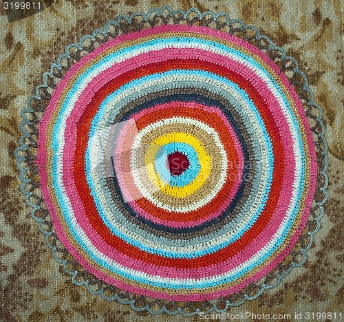 Image of round rug